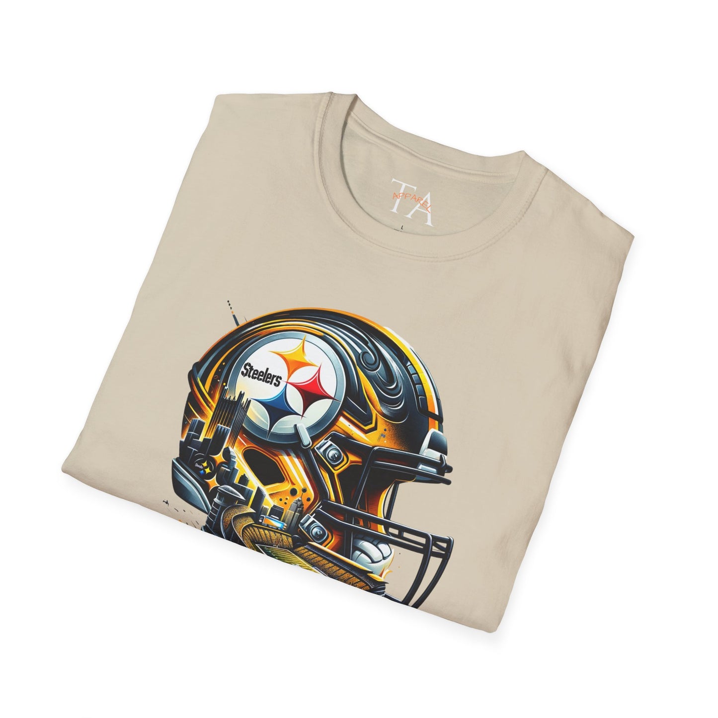 Bold Football Helmet Unisex T-Shirt | Sports Fan Tee