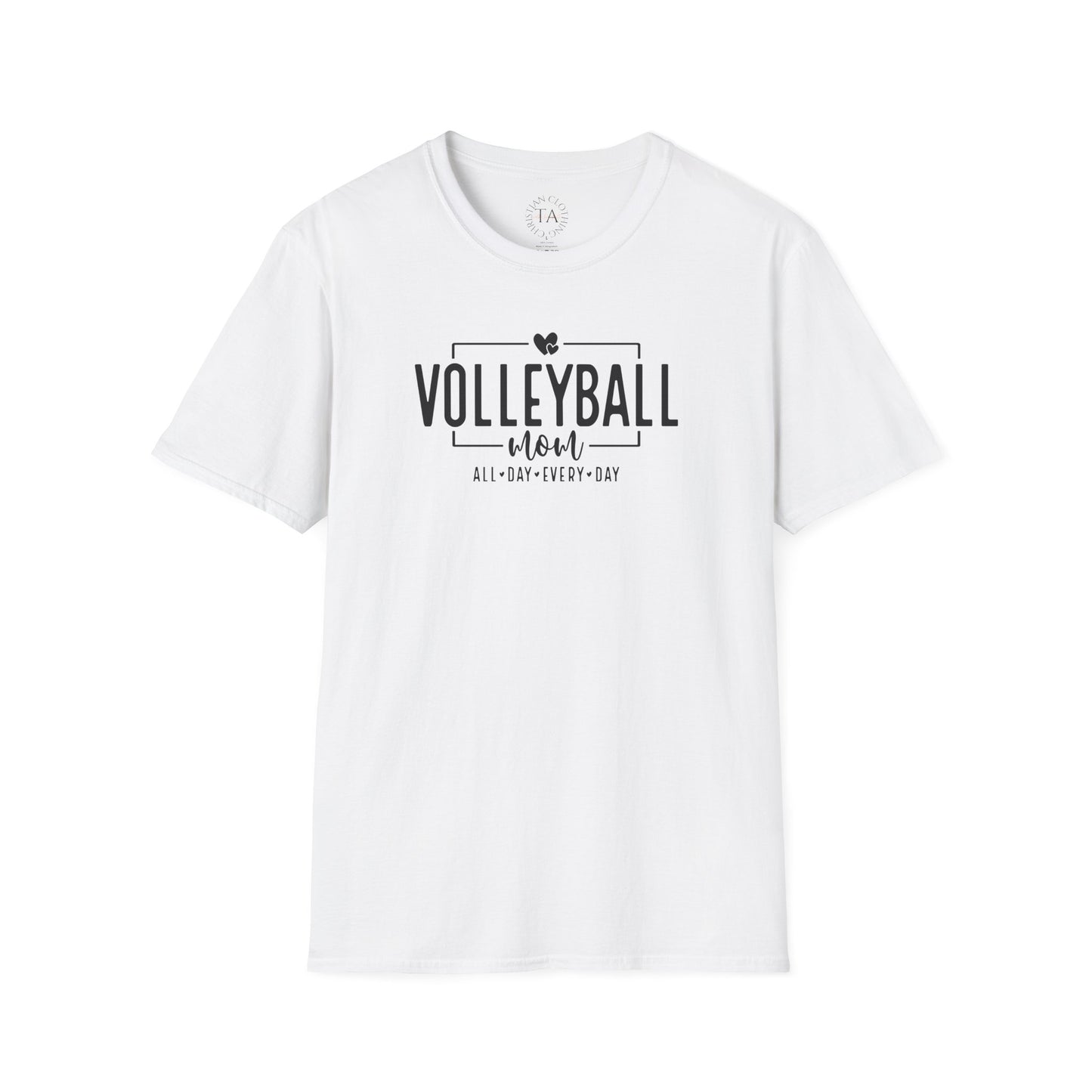 Volleyball Tee - All Day Every Day, Sports Shirt, Casual Wear, Gift for Athletes, Summer Outfit
