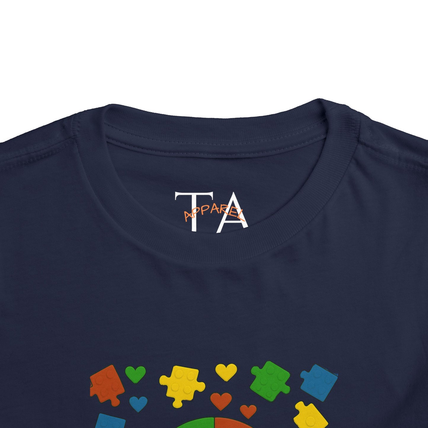 Autism Inspirational Tee - 'Fearfully and Wonderfully Made' - Toddler T-Shirt -  Cute Gift for Kids, Baby Shower, Religious Celebrations