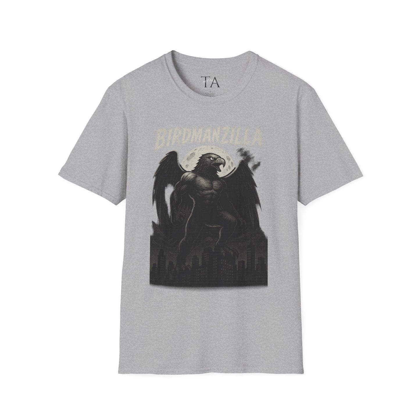 Birdmanzilla Graphic Tee - Unisex T-Shirt, Casual Wear, Unique Gift, Men's Fashion