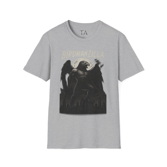 Birdmanzilla Graphic Tee - Unisex T-Shirt, Casual Wear, Unique Gift, Men's Fashion