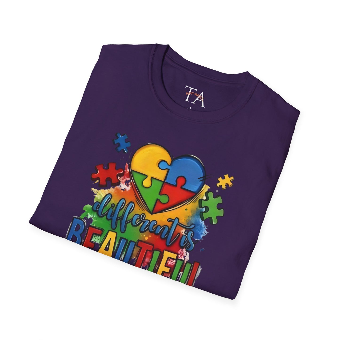Autism Awareness Different is Beautiful T-Shirt