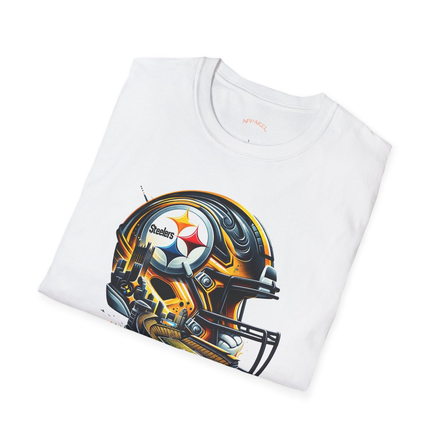 Bold Football Helmet Unisex T-Shirt | Sports Fan Tee