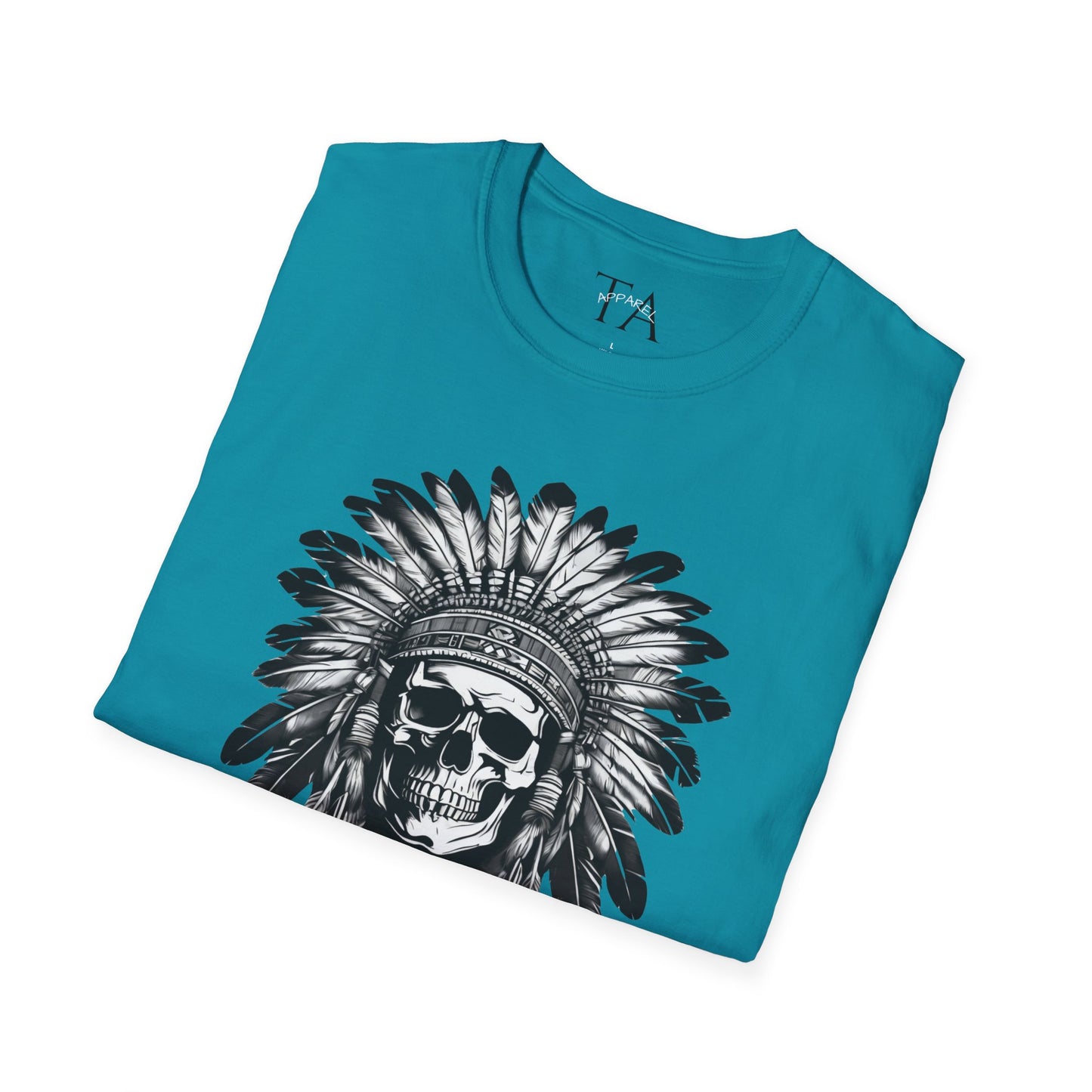 Native American Skull Graphic Unisex T-Shirt