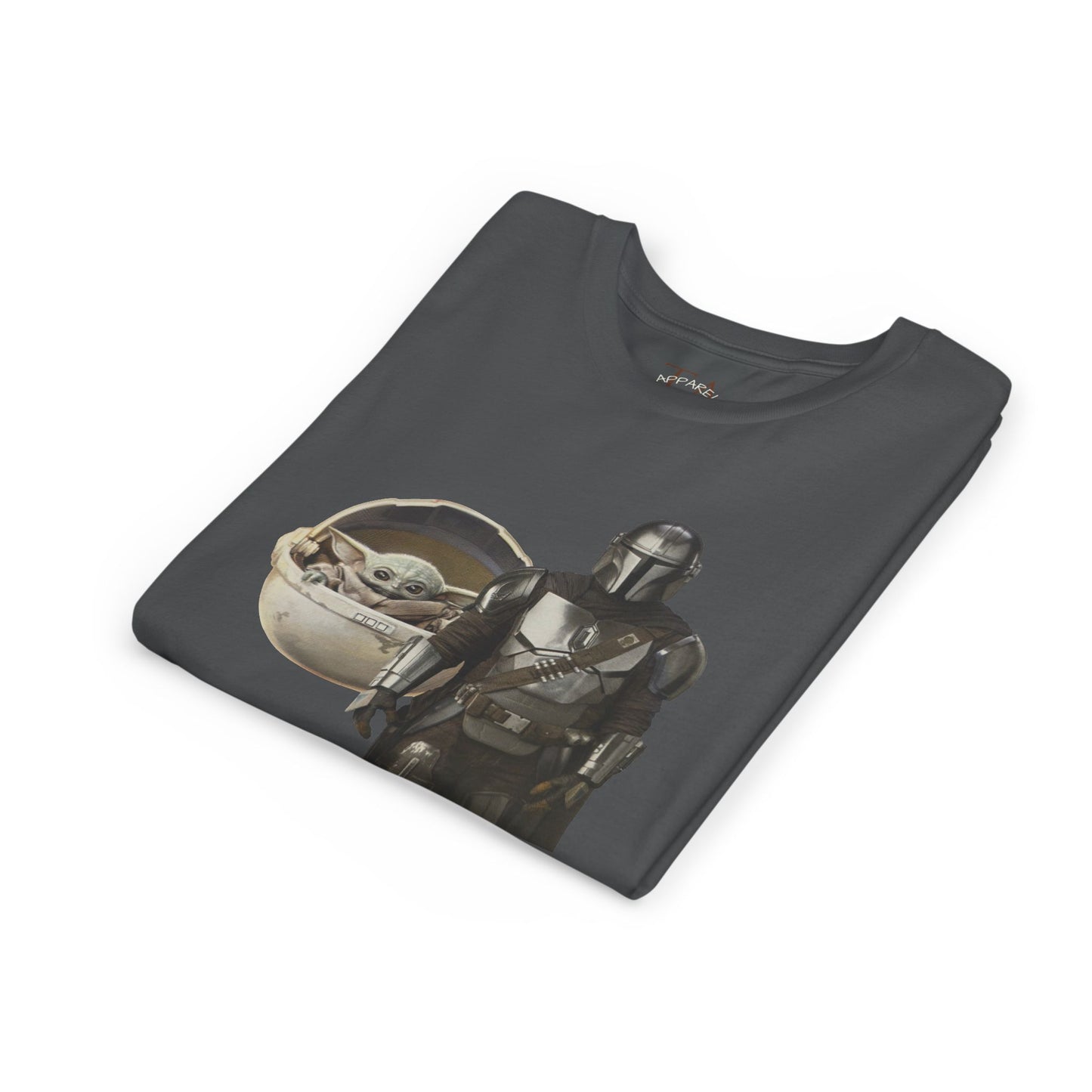 Kids Star Wars Inspired Youth Tee, Mandalorian T-Shirt, Grogu Shirt, Galaxy Adventure, Kids Summer Outfit, Birthday Gift