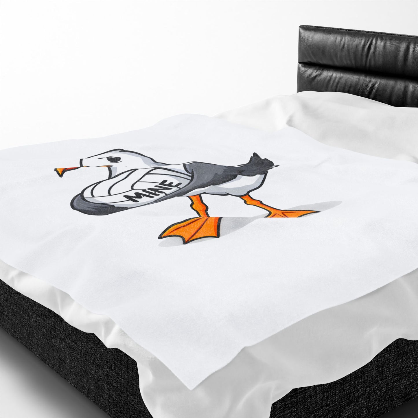 MINE Volleyball Seagull Velveteen Plush BlanketVelveteen