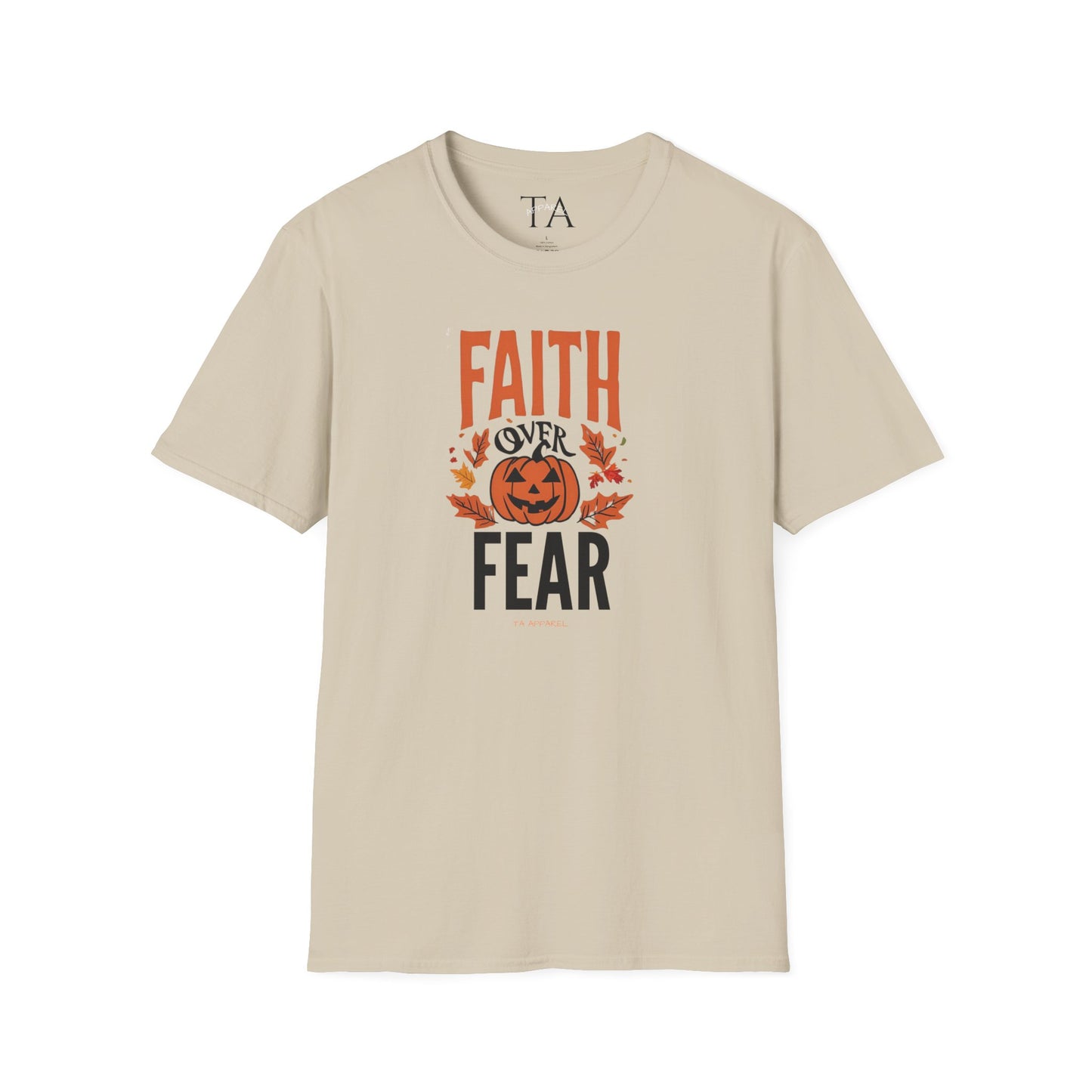 Faith Inspired Halloween T-Shirt "Faith Over Fear"