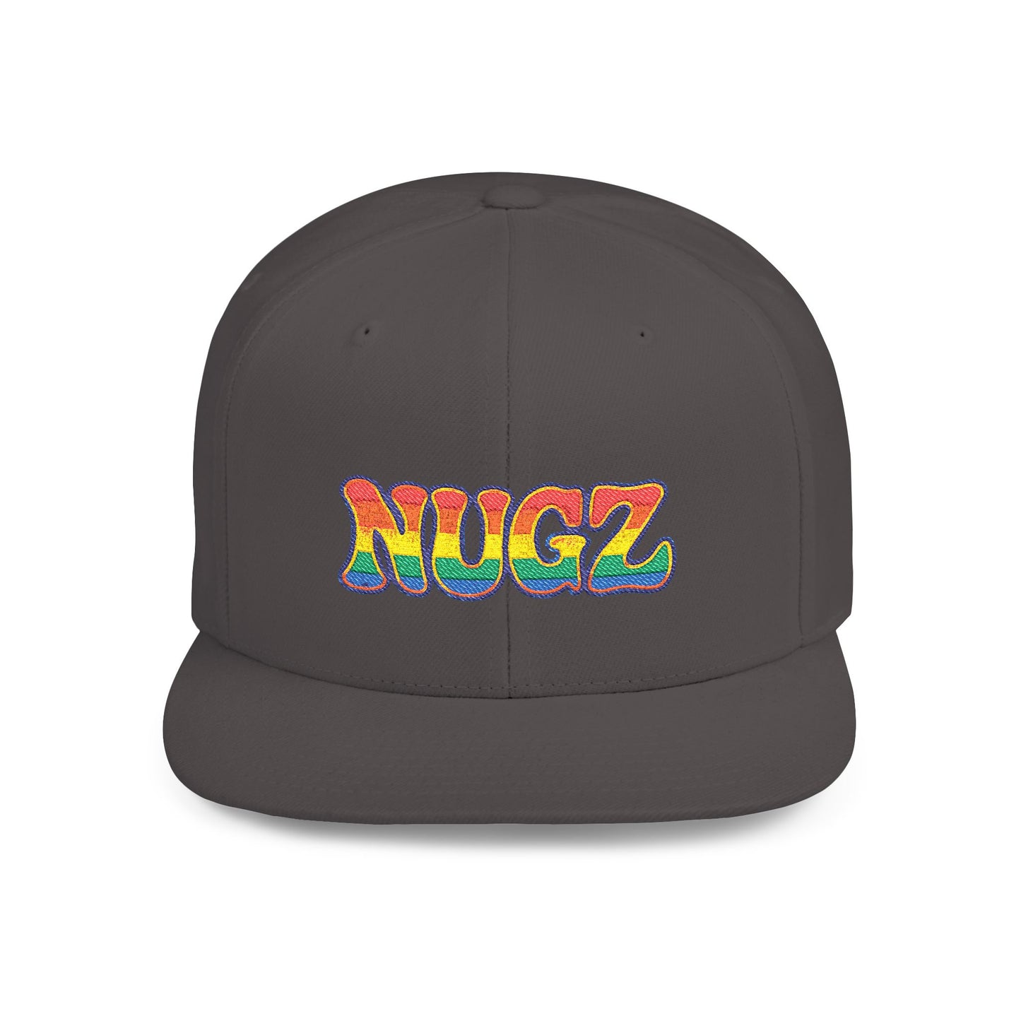 NUGZ Flat Bill Snapback | Trendy Festival Cap