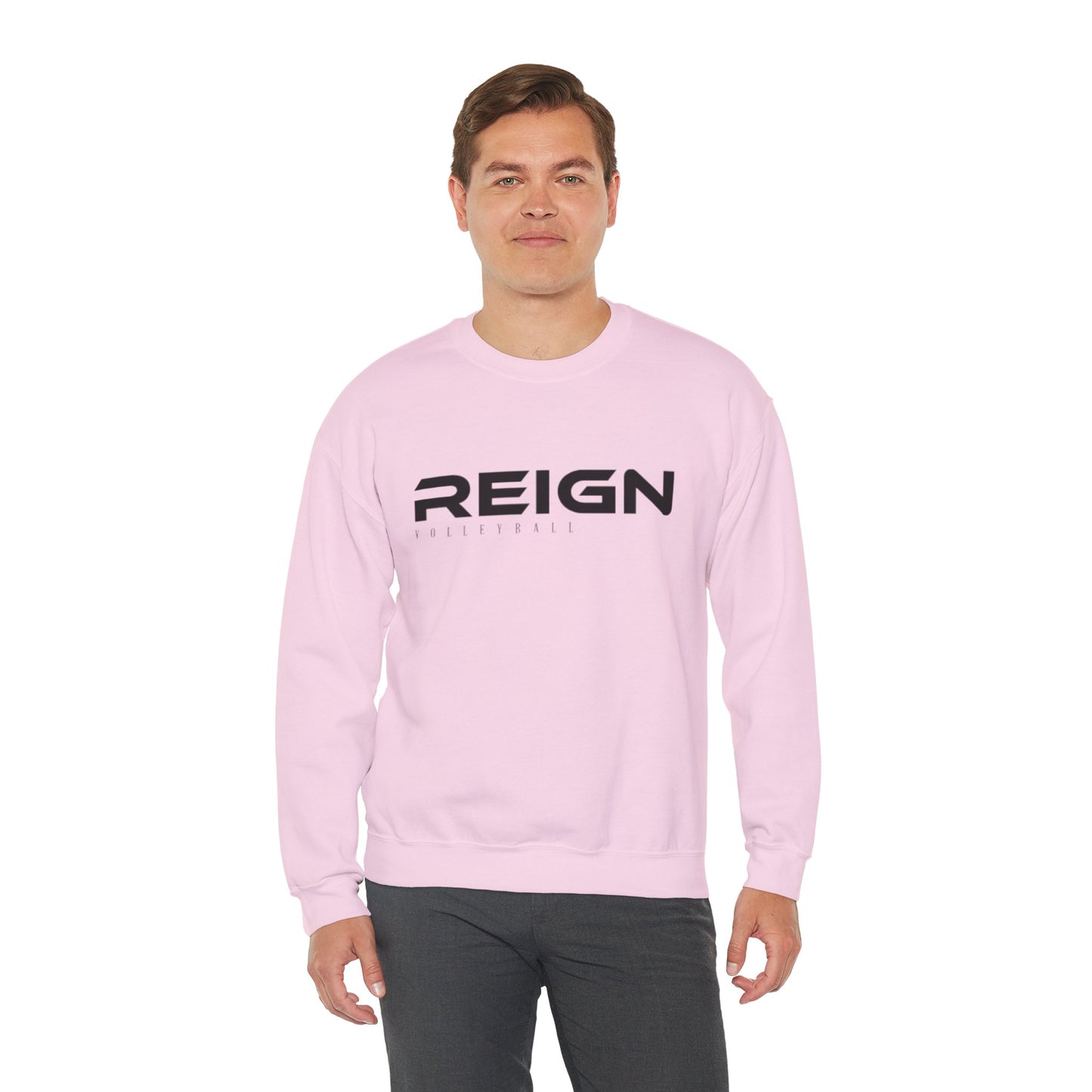 Volleyball - Customizable Volleyball Design Sweatshirt, Parents Fans, Unisex Crewneck Jumper, Quality Sports Apparel, Volleyball Gift
