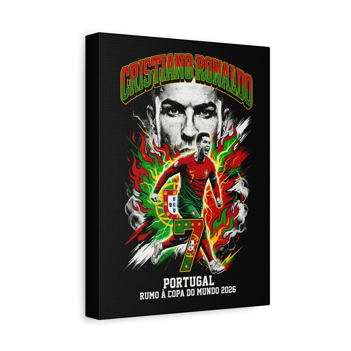 Ronaldo - Matte Canvas, Stretched, 1.25"