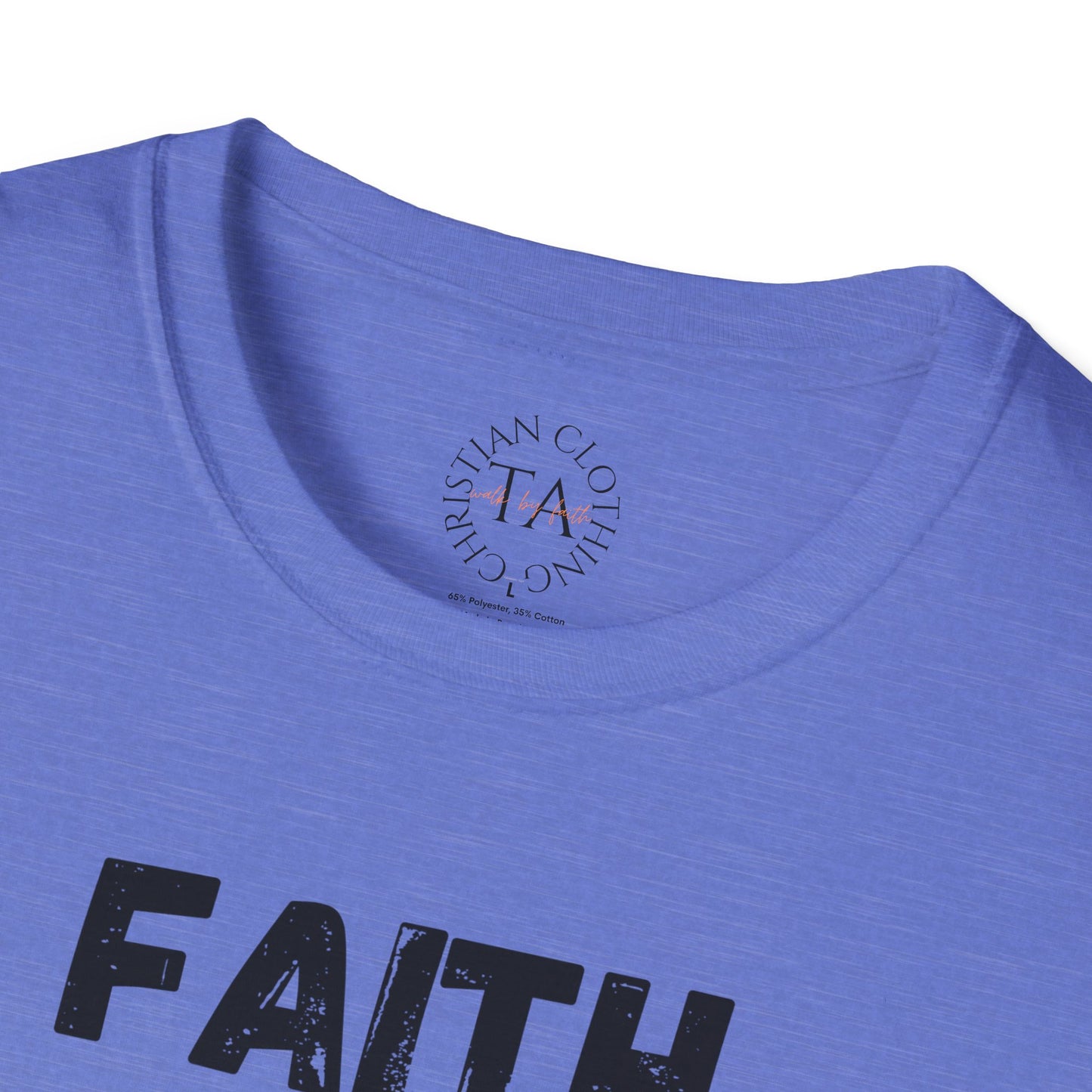 Faith Inspired Unisex T-Shirt - Faith Over Fear Design