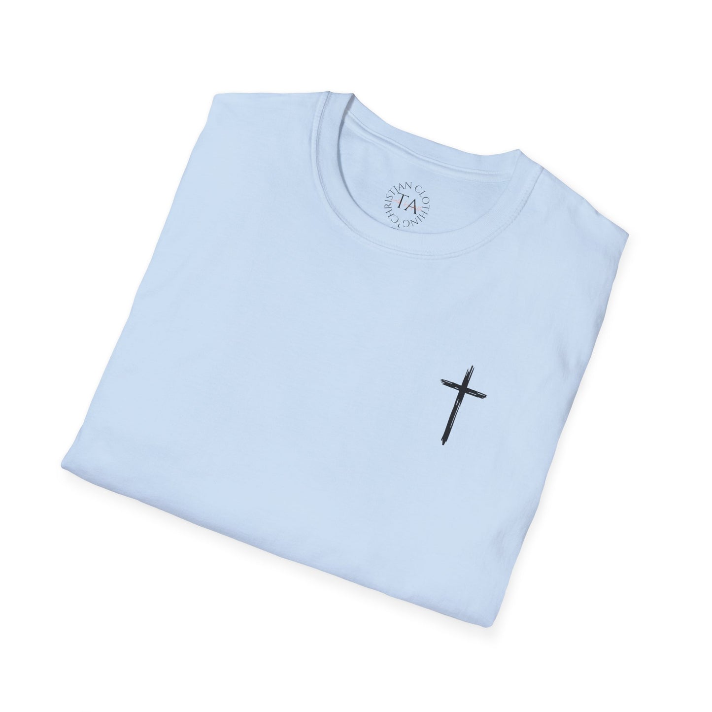 Faith Inspired Unisex Softstyle T-Shirt - 'BUT GOD' - Inspirational Gift for Believers