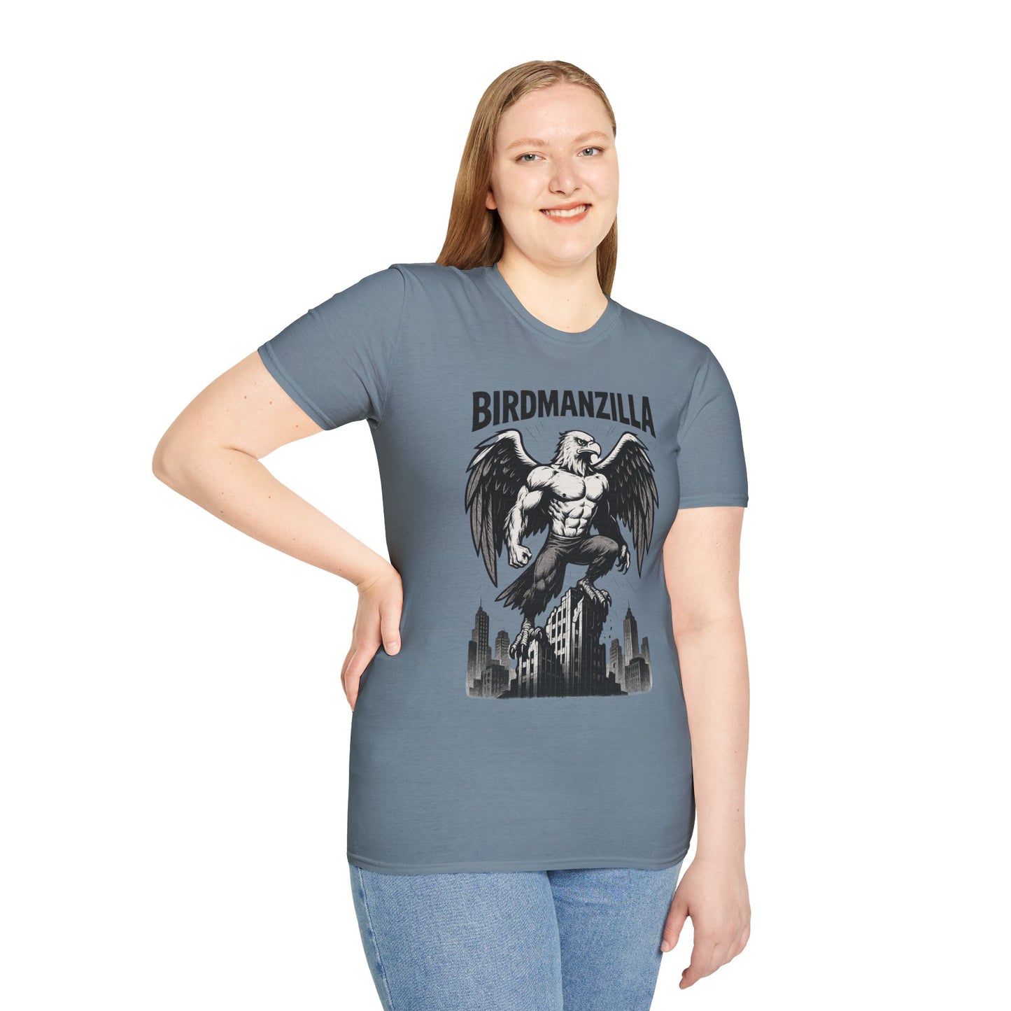 Birdmanzilla Graphic Tee - Unisex T-Shirt, Casual Wear, Unique Gift, Men's Fashion