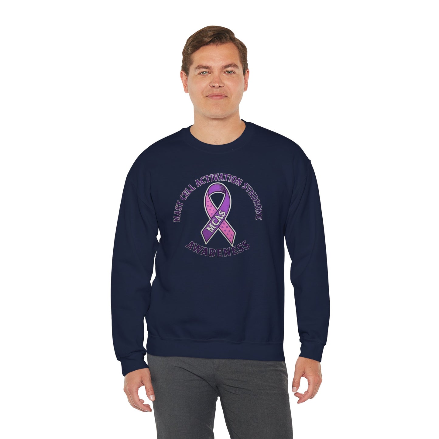 Mast Cell Activation Syndrome Awareness Crewneck Sweatshirt