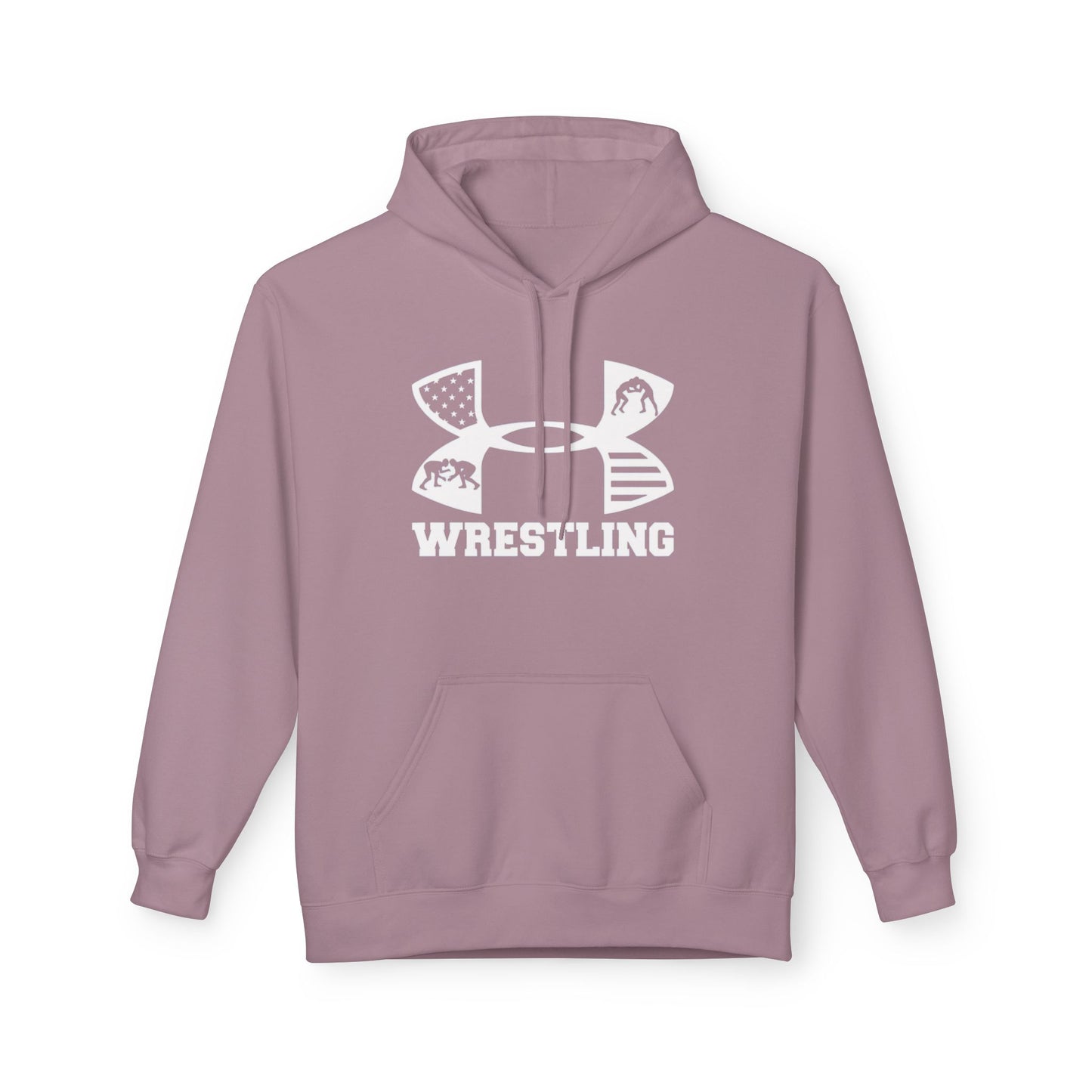 Fleece Hoodie - Cozy Wrestling Design for Everyday Comfort and Fall Fashion
