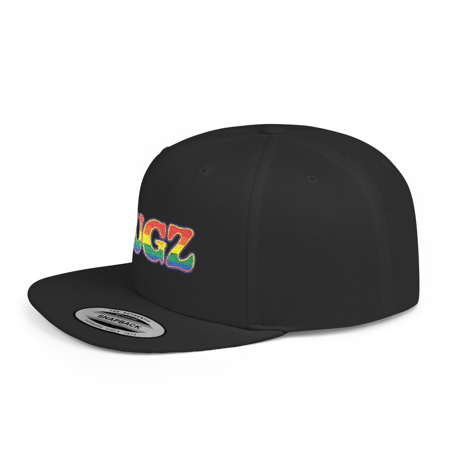 NUGZ Flat Bill Snapback | Trendy Festival Cap