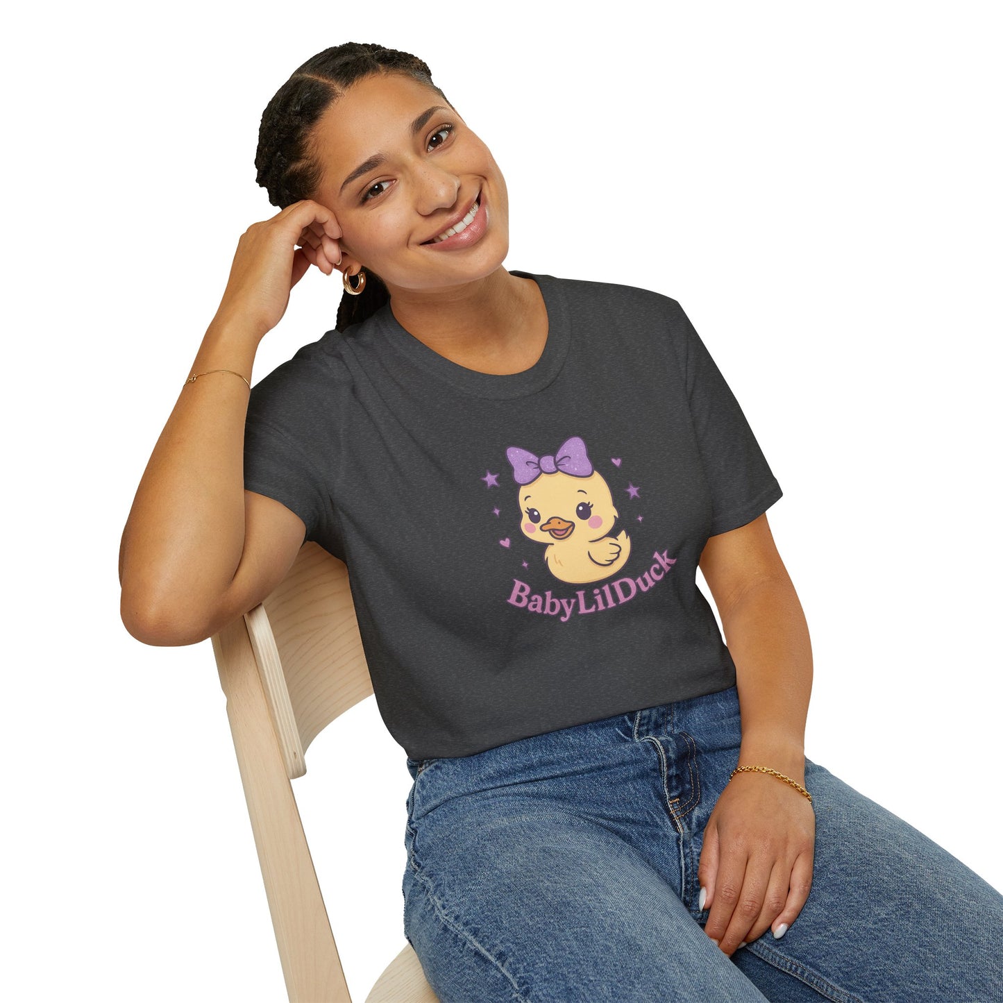 BabyLilDuck Unisex T-Shirt, Cute Animal Tee, Baby Shower Gift, Birthday Outfit