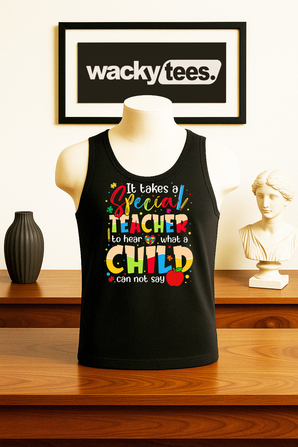 It Takes a Special Teacher to hear what a child cannot say Graphic Tee Shirt