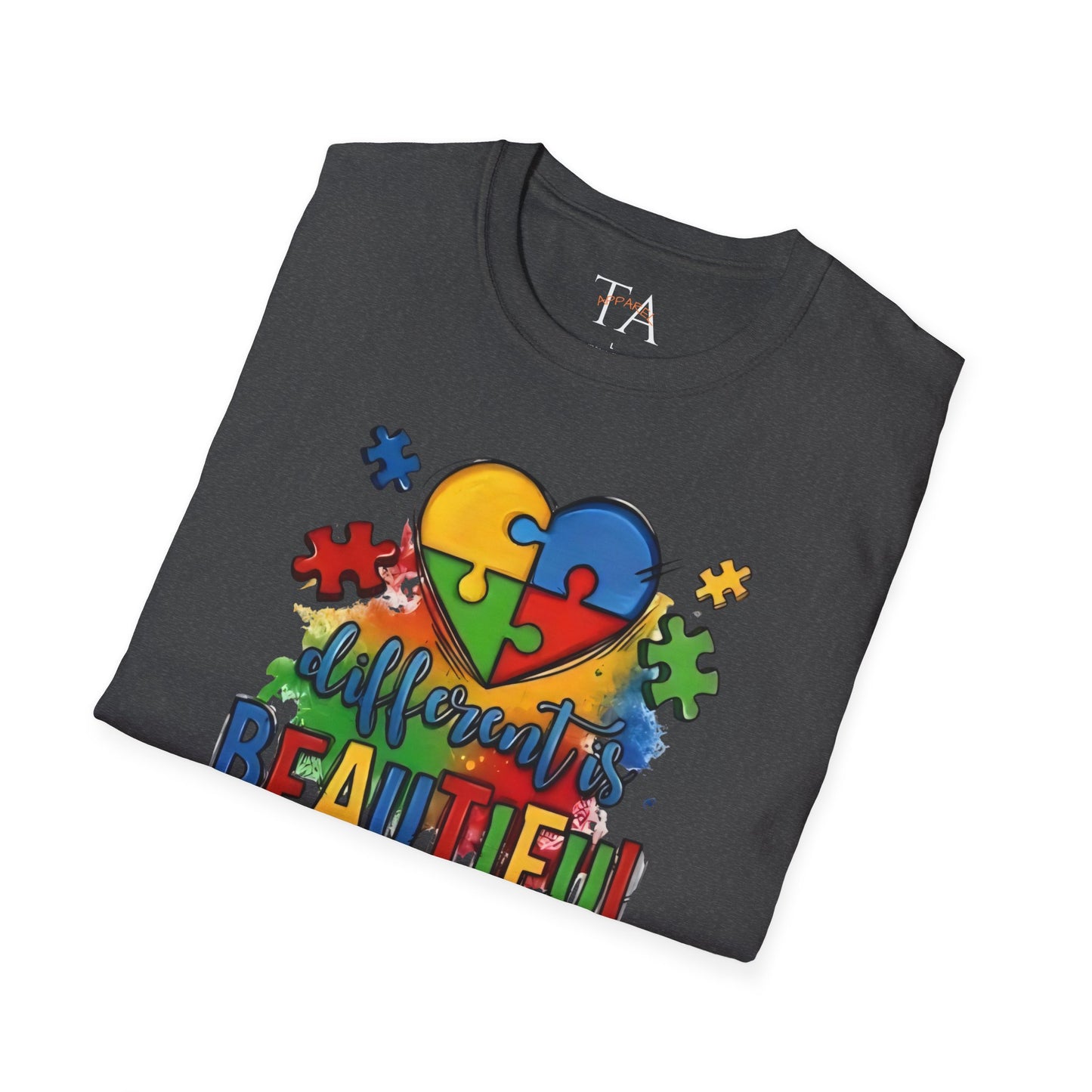 Autism Awareness Different is Beautiful T-Shirt