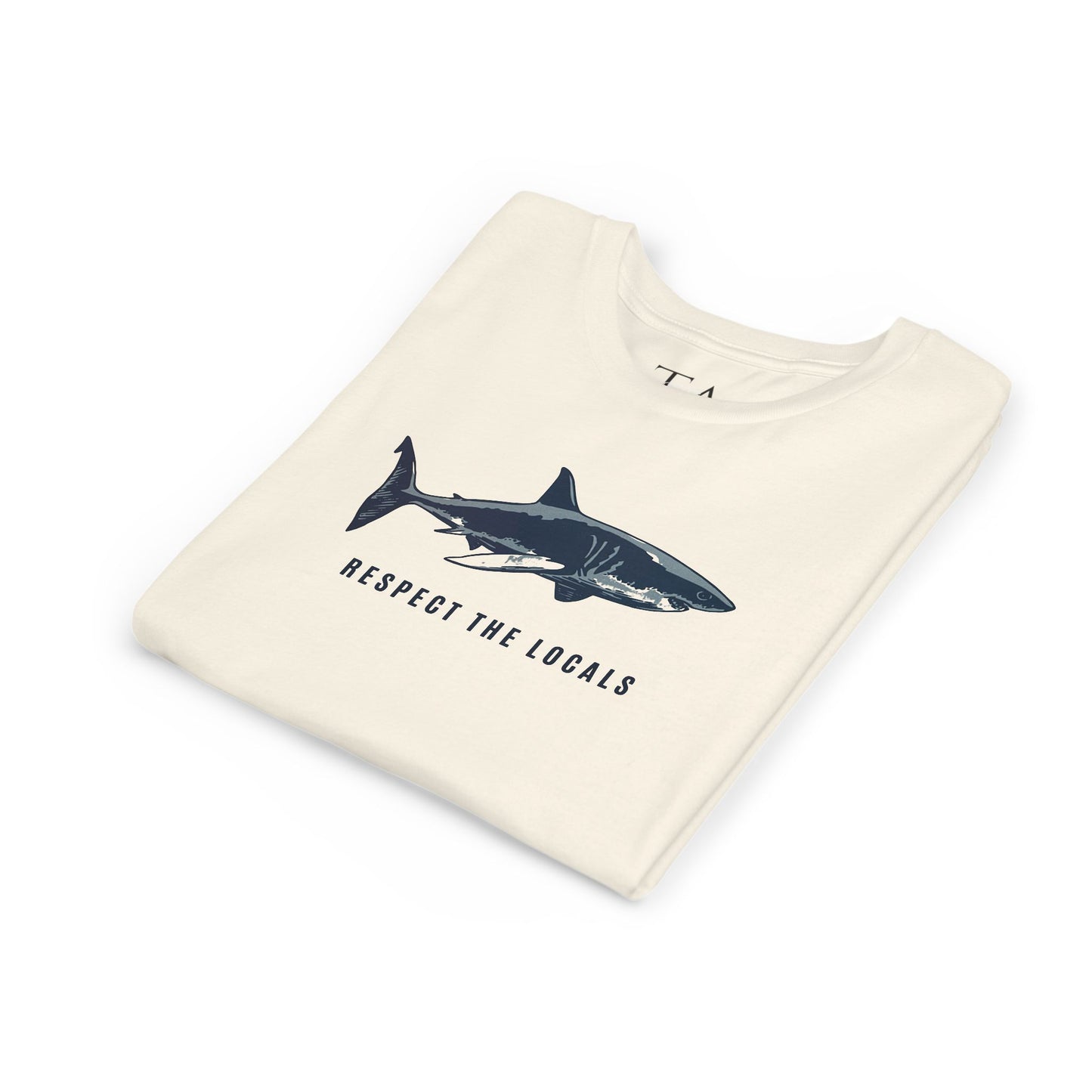 Kids Shark Youth Tee | Respect The Locals | Shark Lovers Shirt