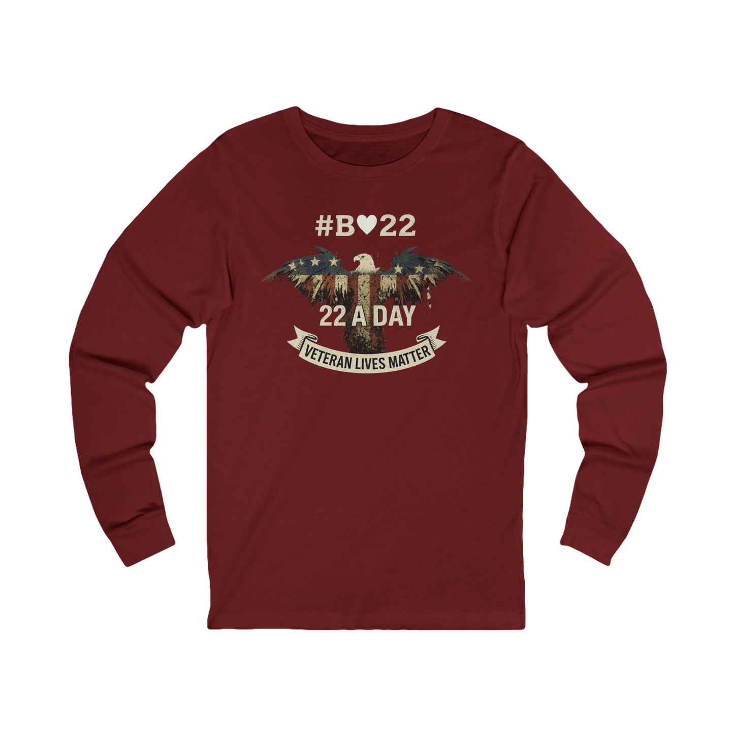 Unisex Long Sleeve Tee - Veteran Lives Matter Shirt, Comfortable Casual Wear, Memorial Day Gift, Patriotic Apparel, Support Mental [...]