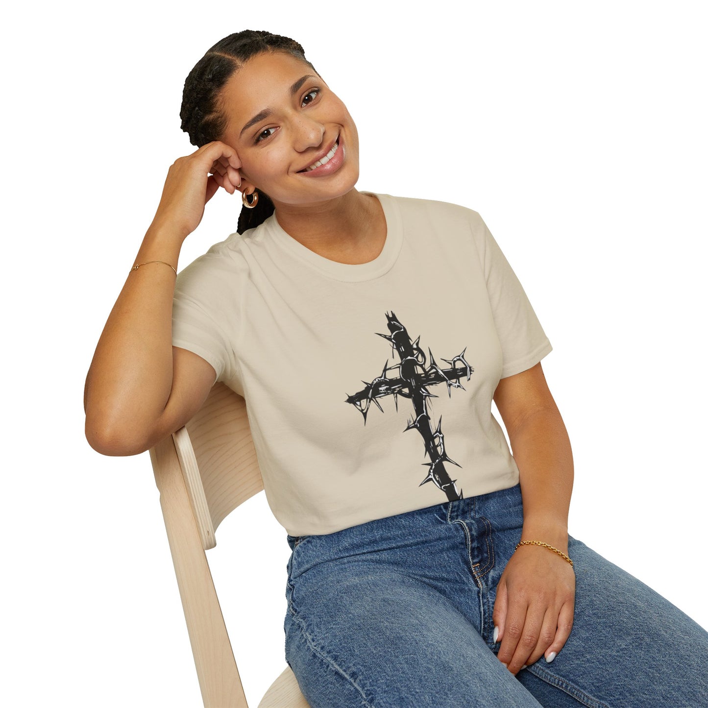 Faith Inspired Barbed Cross T-Shirt