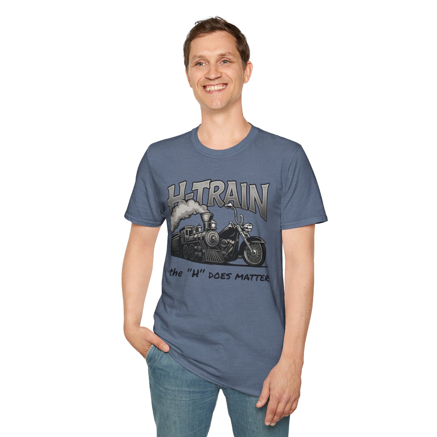 H-Train Vintage Unisex T-Shirt | Cool Gifts for Motorcycle Lovers