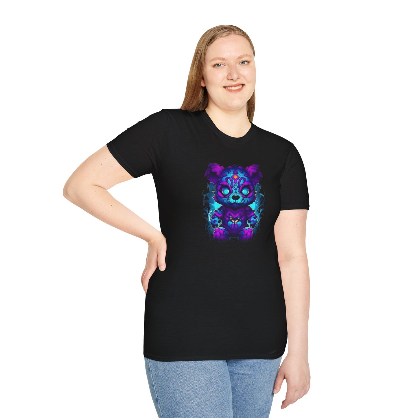 Unisex Colorful Bear T-Shirt