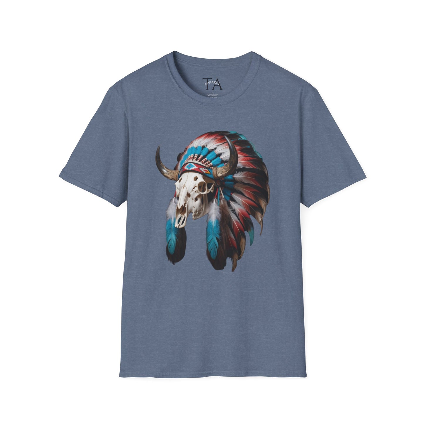 Native American Tribal Skull T-Shirt