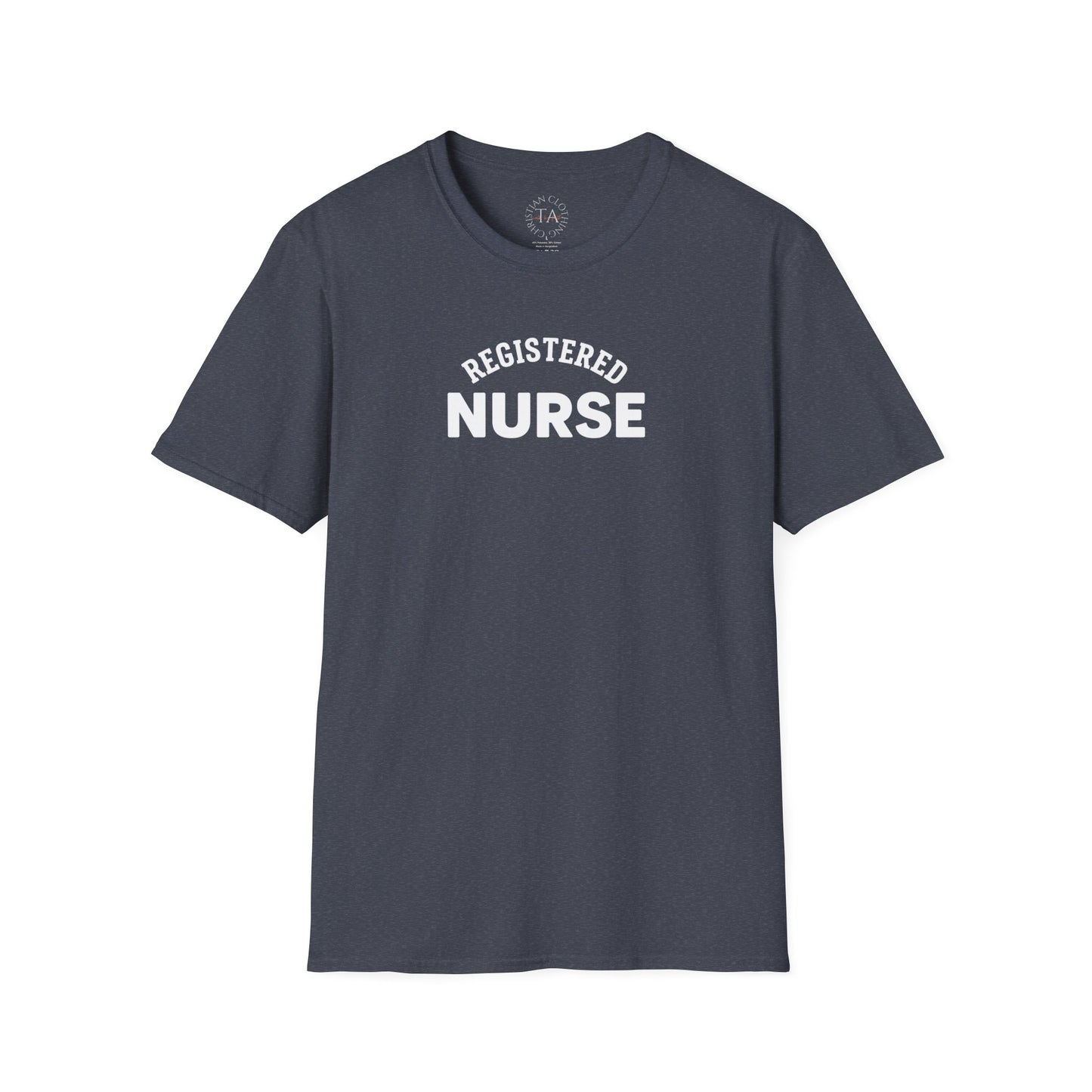 Faith Inspired Waymaker Registered Nurse Unisex Softstyle T-Shirt