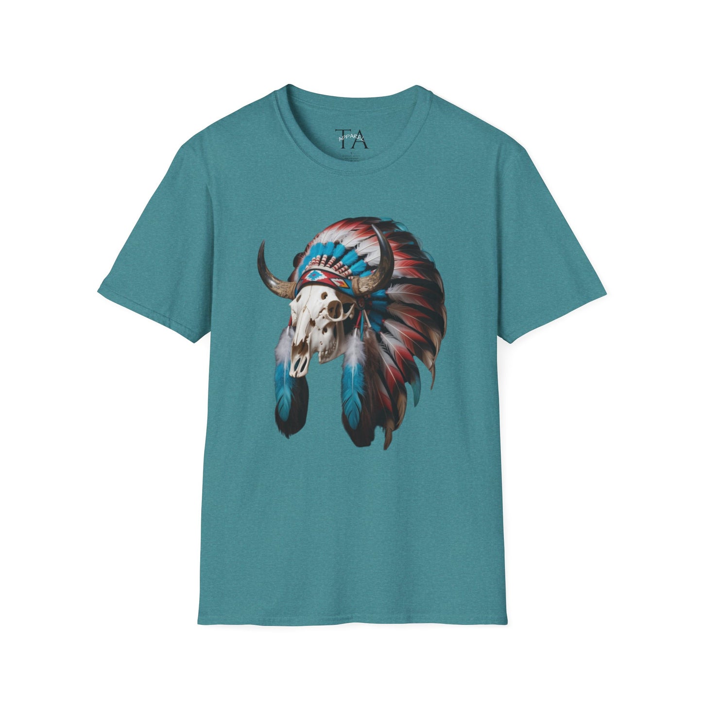 Native American Tribal Skull T-Shirt