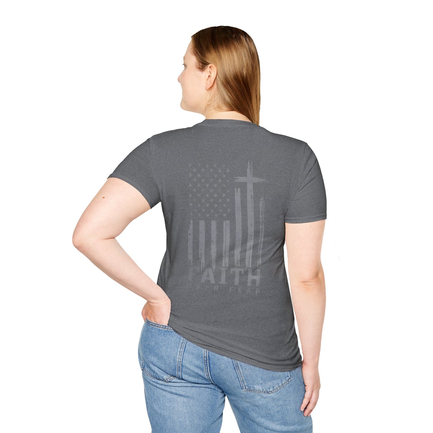 Faith Inspired Faith Over Fear Unisex Tee