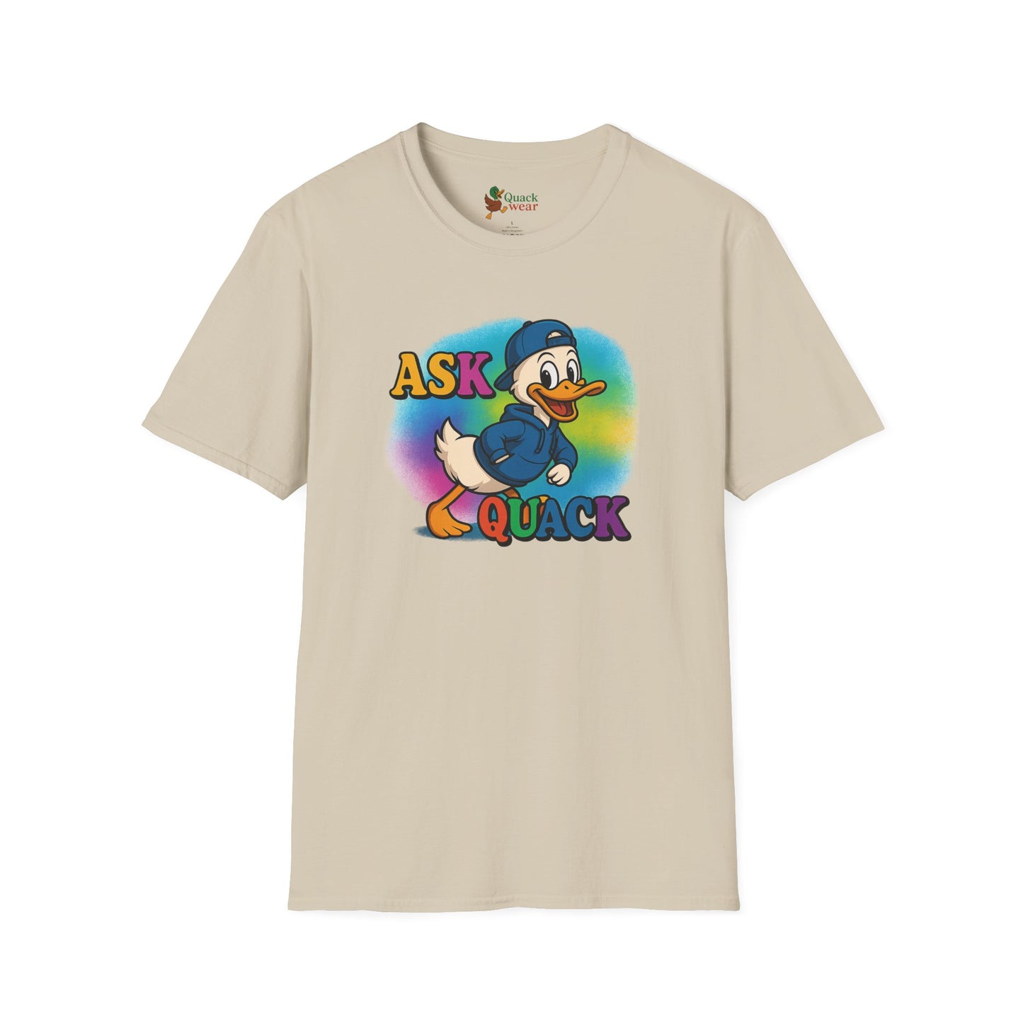 Ask Quack Quirky Duck Humor T-Shirt