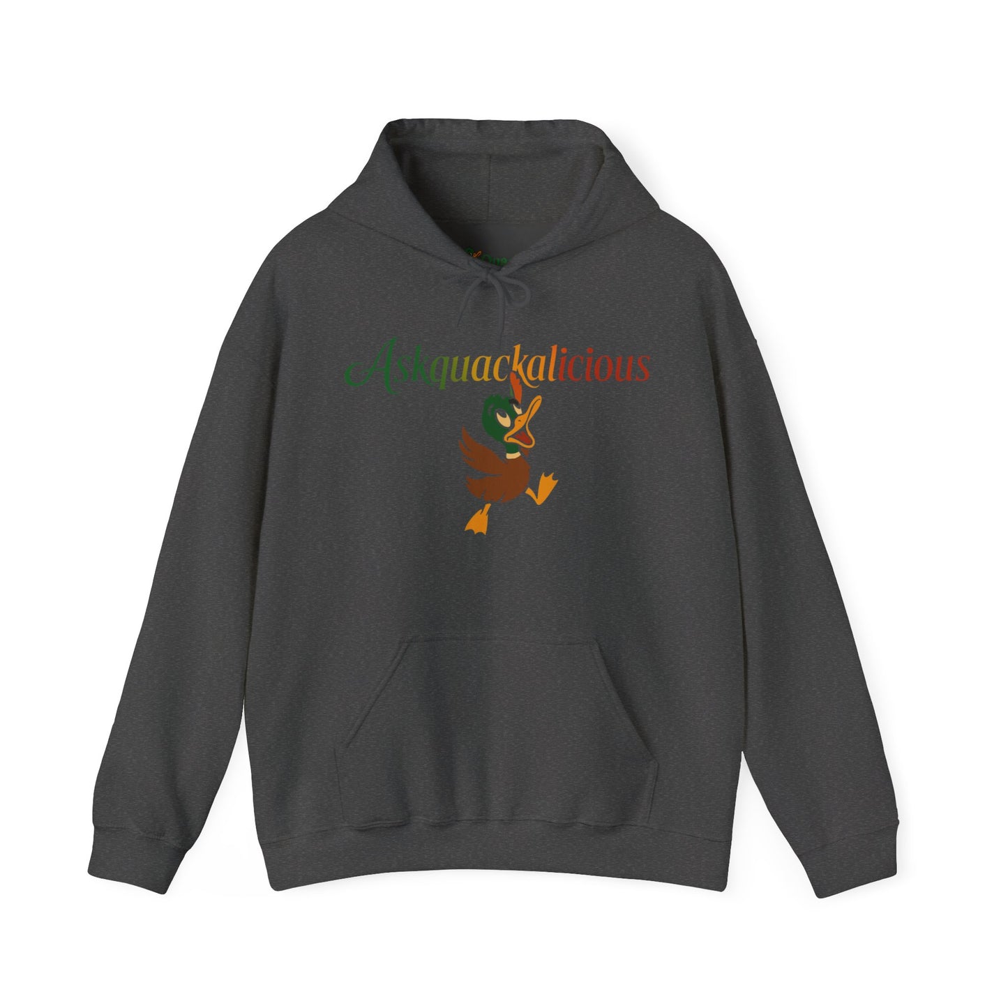 Askquack Quirky Duck Hoodie - Cozy Unisex Sweatshirt for Nature Lovers