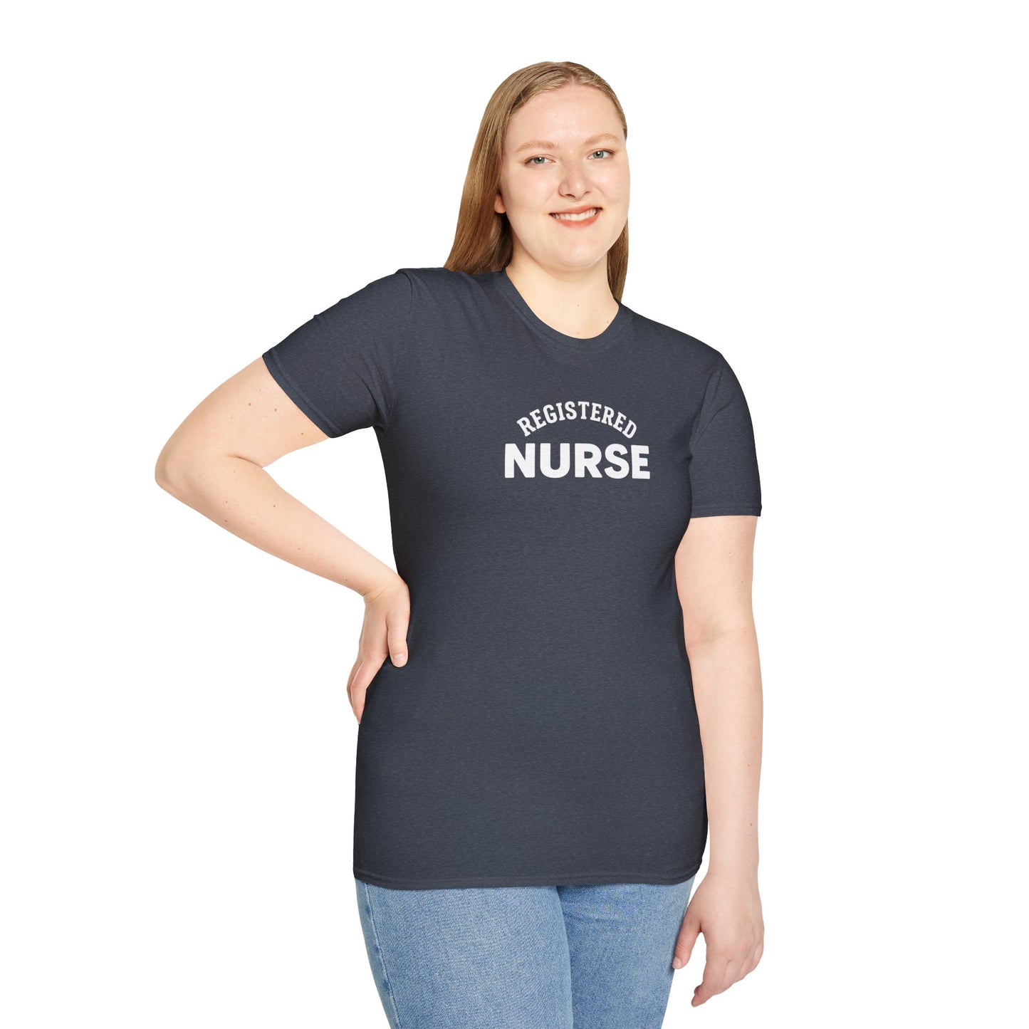 Faith Inspired Waymaker Registered Nurse Unisex Softstyle T-Shirt