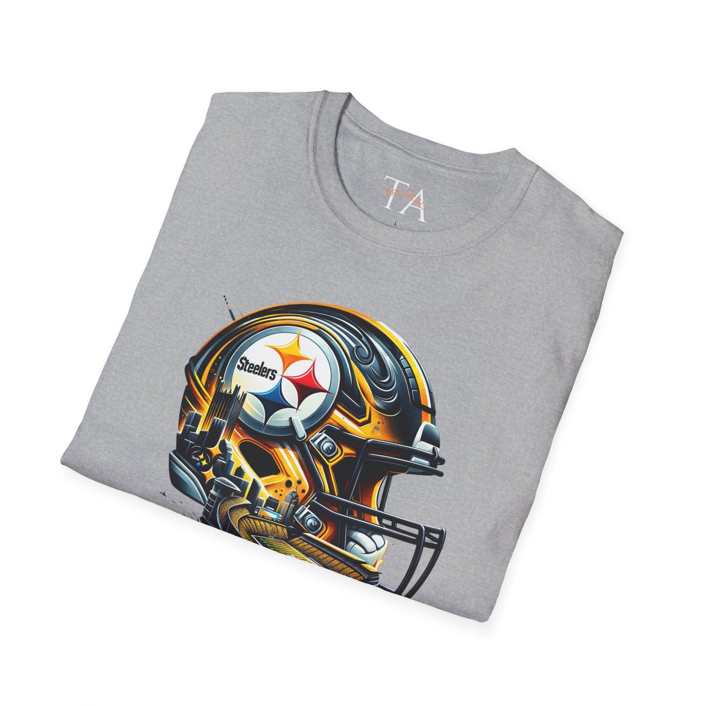 Bold Football Helmet Unisex T-Shirt | Sports Fan Tee