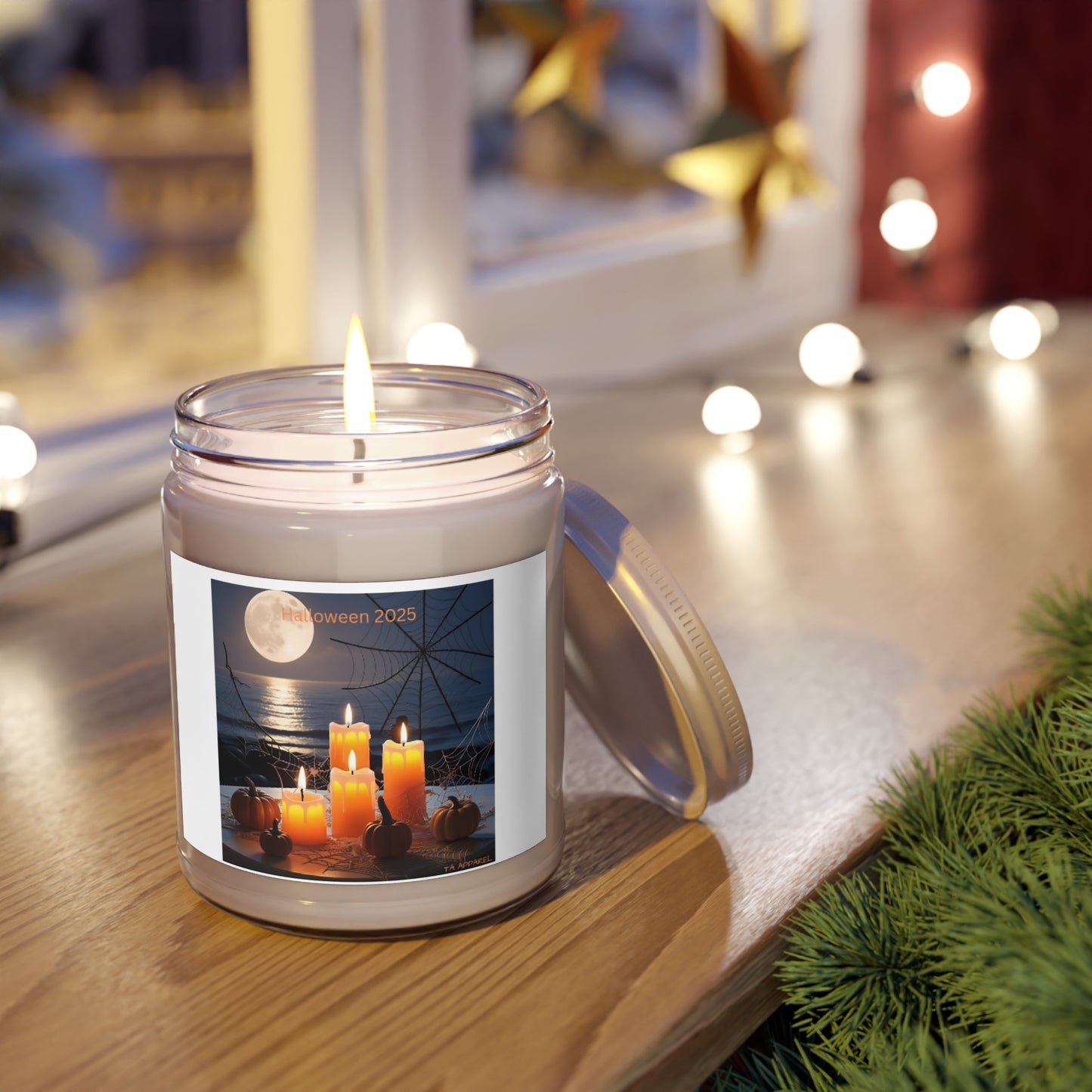 Halloween Scented Candle - Cozy Autumn Décor, Fall Gift, Spooky Celebration, Home Fragrance, Halloween 2025
