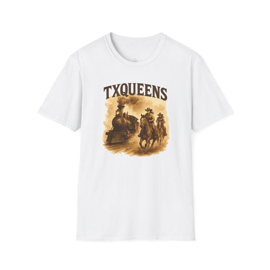 TXQUEENS Vintage Western Graphic Tee - Unisex T-Shirt