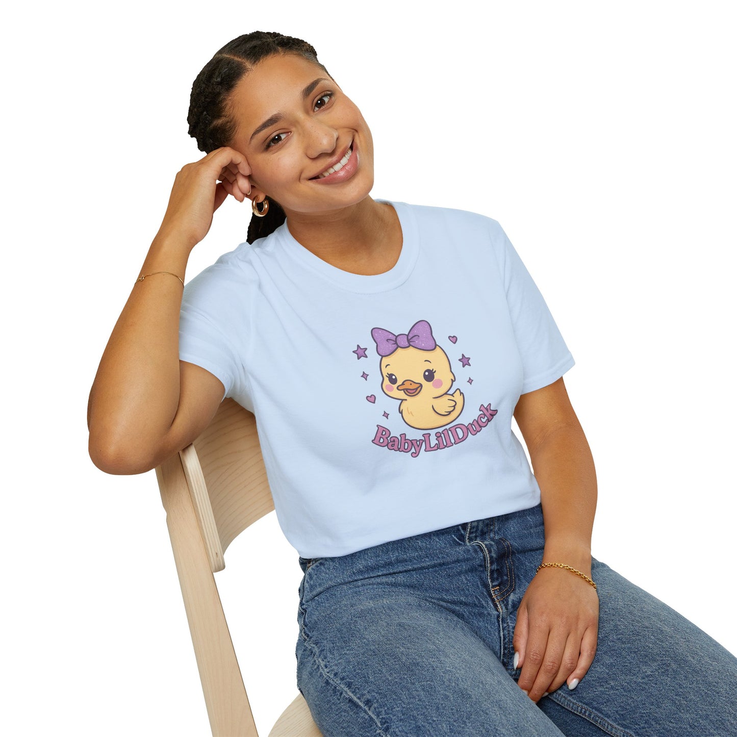 BabyLilDuck Unisex T-Shirt, Cute Animal Tee, Baby Shower Gift, Birthday Outfit