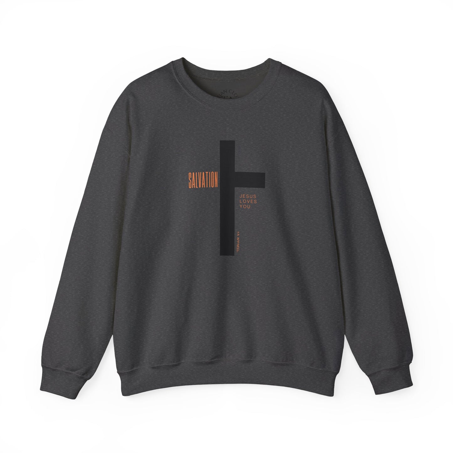 Faith Inspired Salvation Cross Sweatshirt