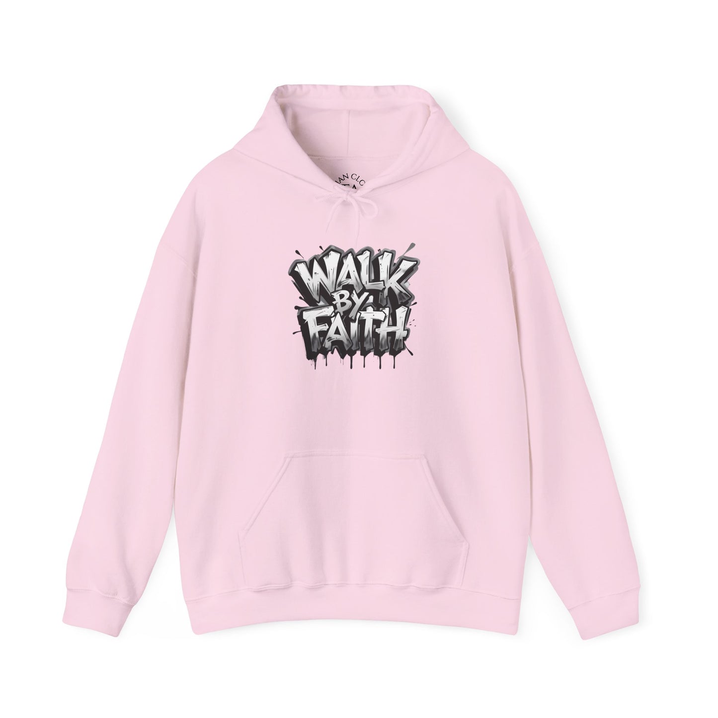 Faith Inspired Unisex Hoodie - 'Walk by Faith' Design