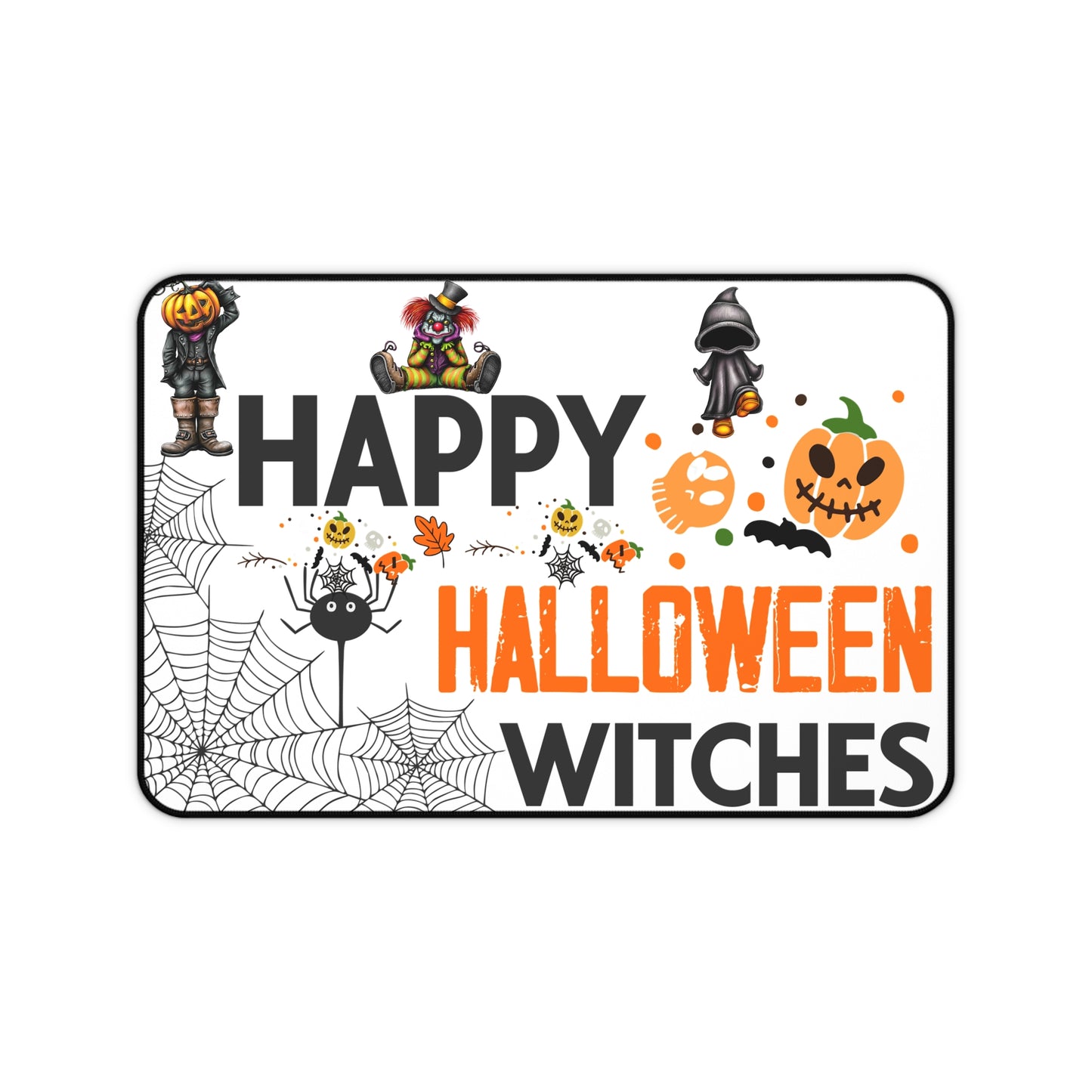 Desk Mat - Halloween Spooky Vibes for Seasonal Decor