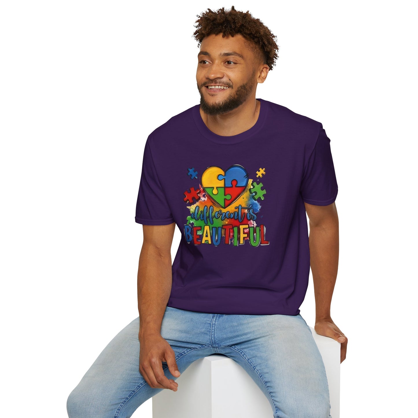 Autism Awareness Different is Beautiful T-Shirt