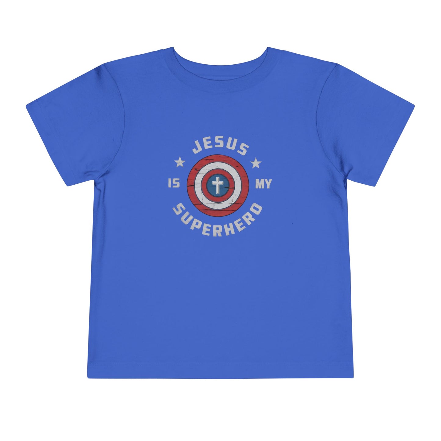 Jesus is My Superhero Christian Faith Easter Gift Tee - Toddler T-Shirt