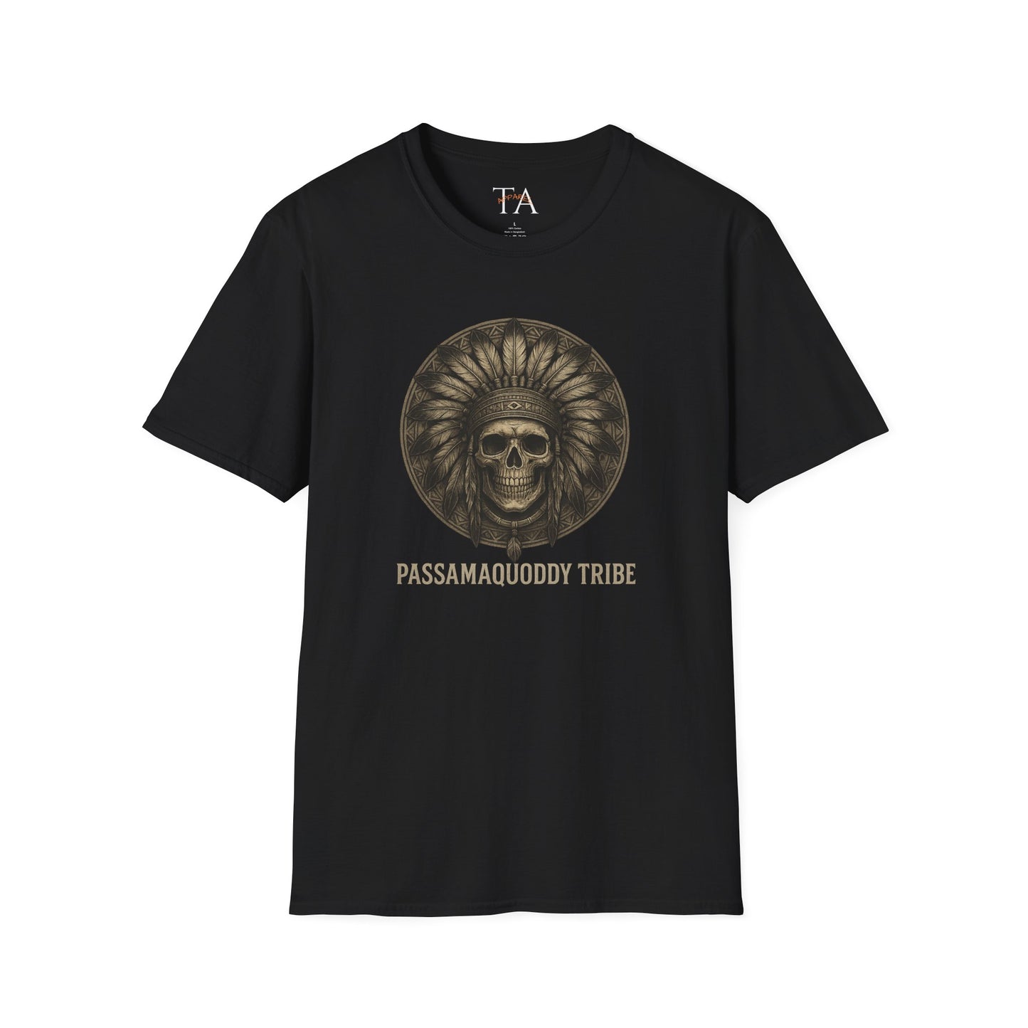 Tribal Graphic T-Shirt - Passamaquoddy Tribe Design6, Gift for Adventurers