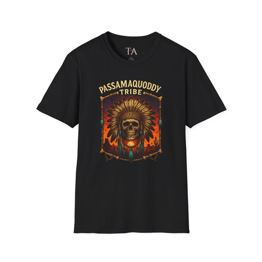 Tribal Graphic T-Shirt - Passamaquoddy Tribe Design4, Gift for Adventurers