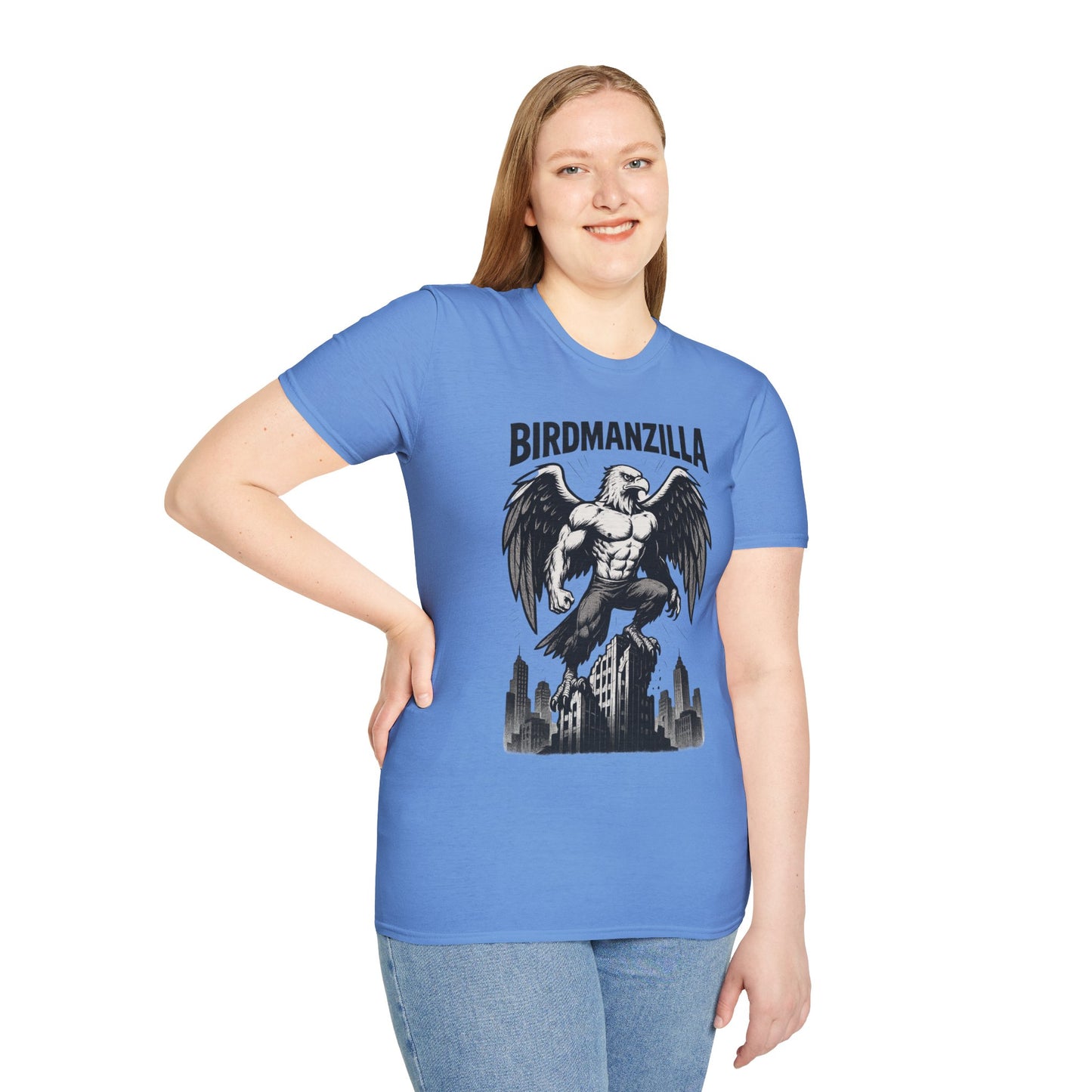 Birdmanzilla Graphic Tee - Unisex T-Shirt, Casual Wear, Unique Gift, Men's Fashion