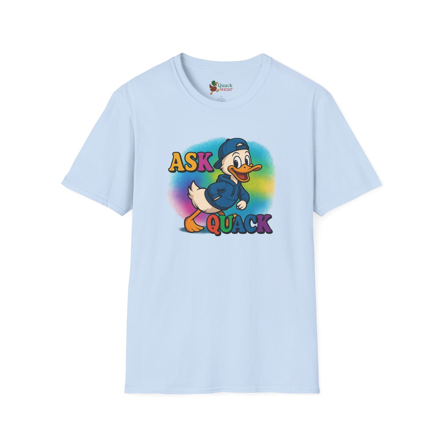 Ask Quack Quirky Duck Humor T-Shirt