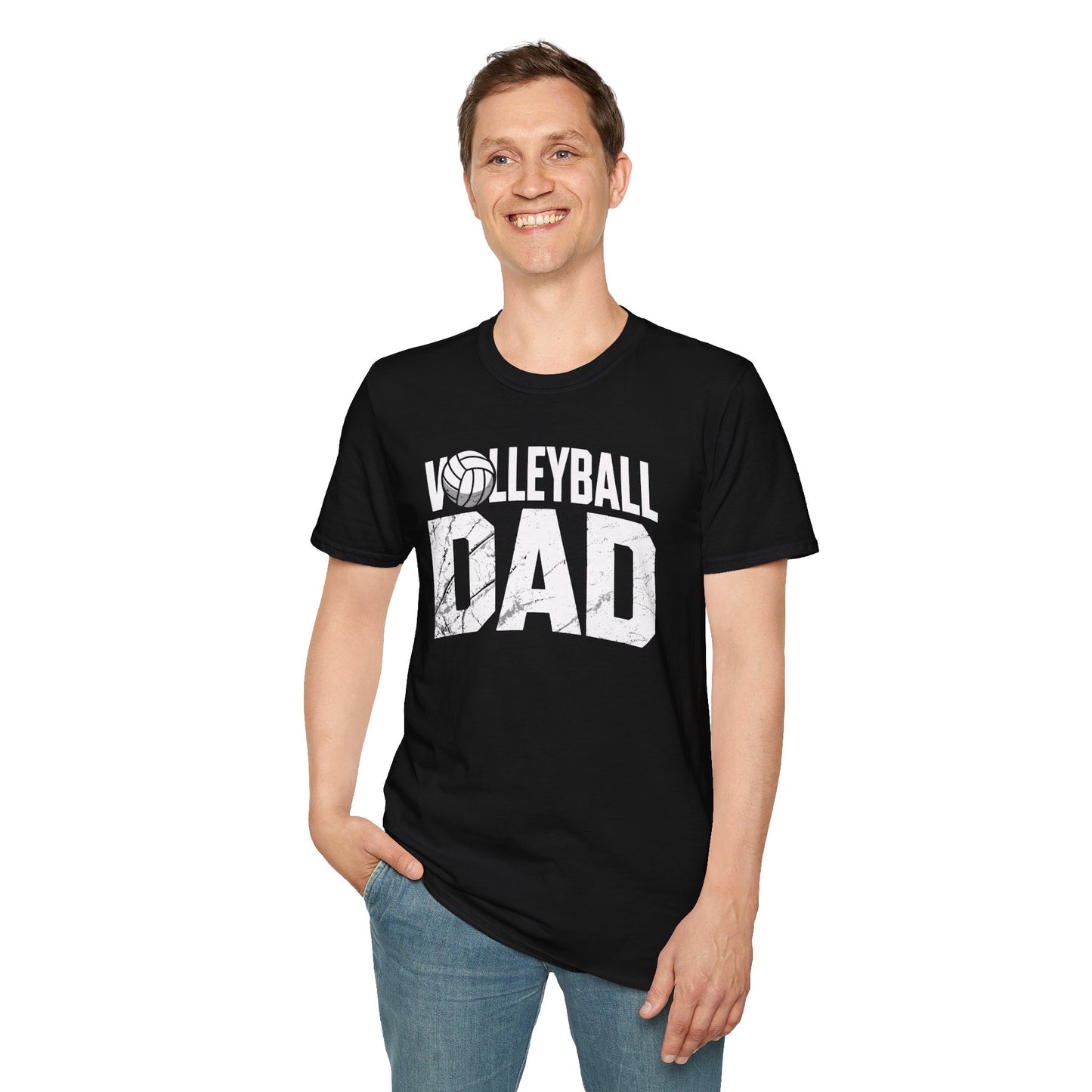 Volleyball Dad T-Shirt - Customizable