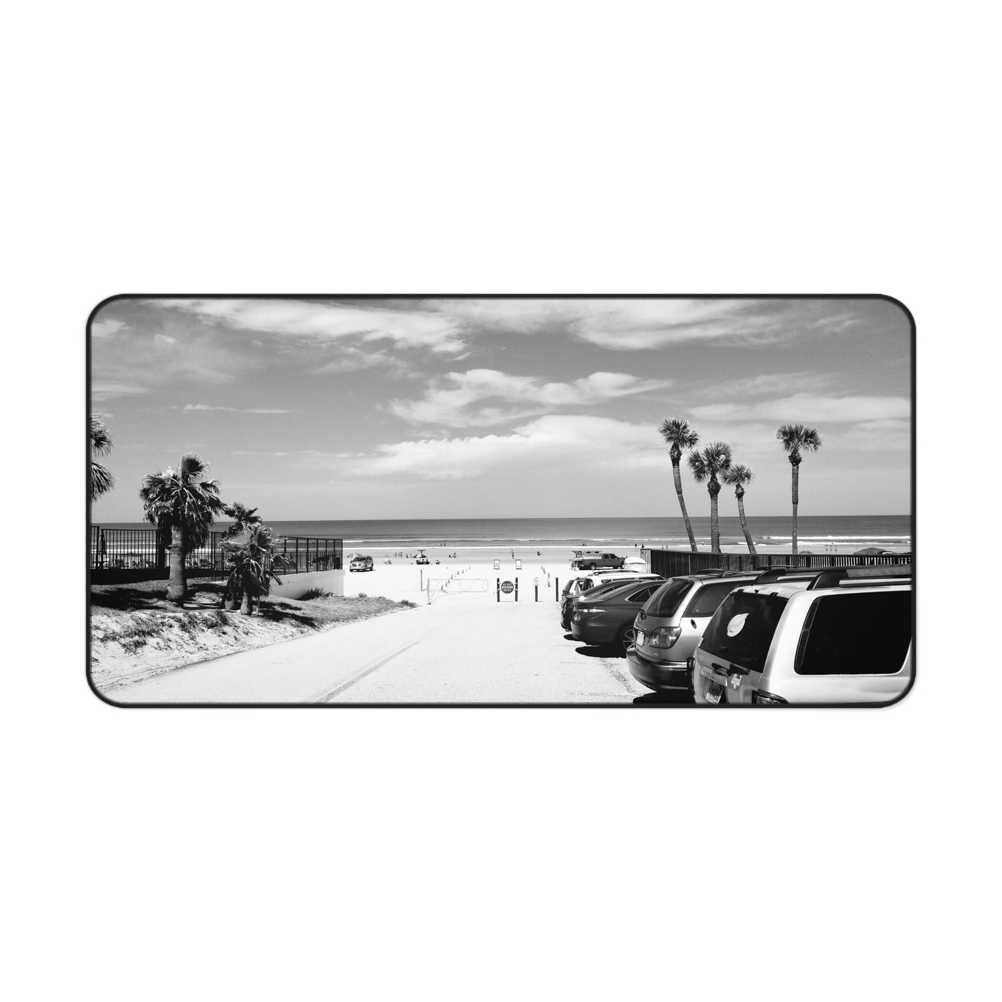 Desk Mat - Relaxing Day at Daytona Beach